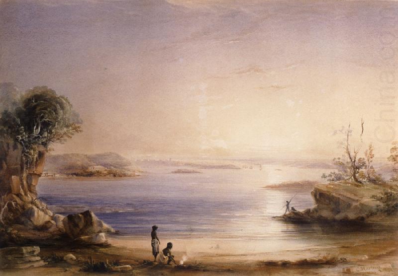View from Sandy Bay, Conrad Martens